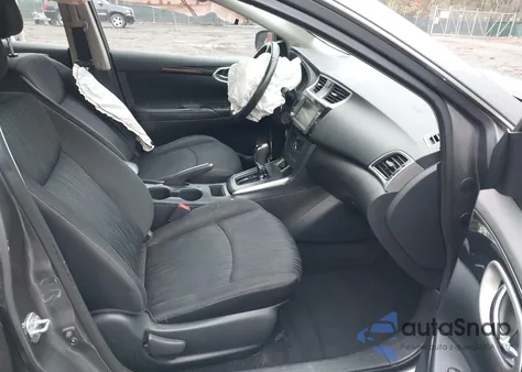 2019 Nissan Sentra Sv из США, поврежденный, VIN 3N1AB7AP0KL604031